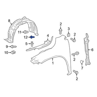 Lexus OE - Body B-Pillar Trim Panel Clip