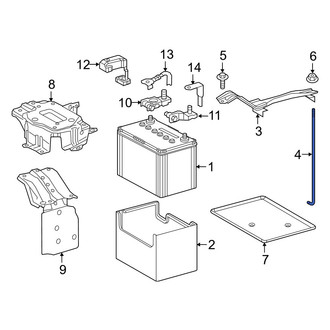 Lexus OE - Battery Hold Down Stud