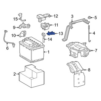 Lexus OE - Battery Cable Terminal End