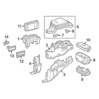 Lexus OE - Electrical - Fuse & Relay (Engine Compartment)