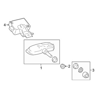 Lexus OE - Electrical - Tire Pressure Monitor Components
