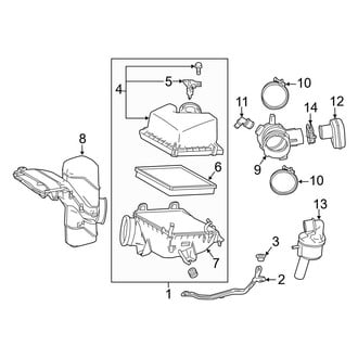 Lexus OE - Engine / Transaxle - Air Intake