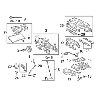 Lexus OE - Engine Oil Dipstick Tube O-Ring