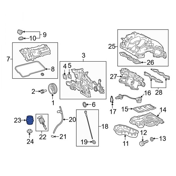 Engine Oil Filter Housing