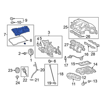 Lexus OE - Left Engine Valve Cover