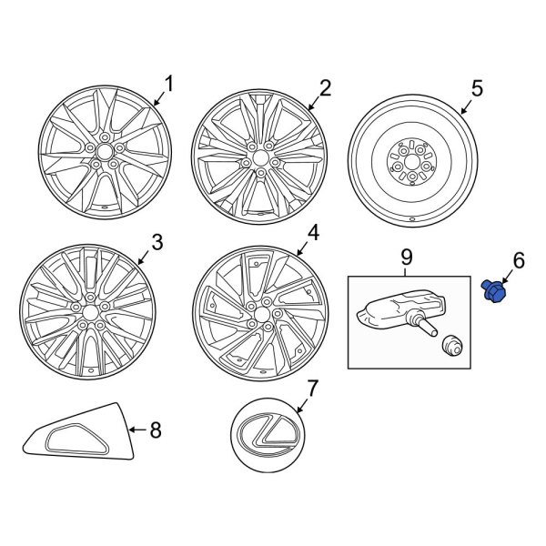 Wheel Lug Nut