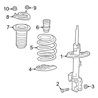 Lexus OE - Front Suspension - Struts & Components