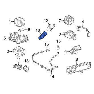 Lexus OE - Center Front 12 Volt Accessory Power Outlet