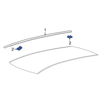Lexus OE - Roof Drip Molding Clip