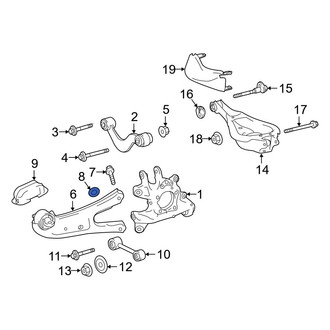 Lexus OE - Suspension Control Arm Spacer