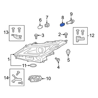 Lexus OE - Front Side Marker Light Bulb