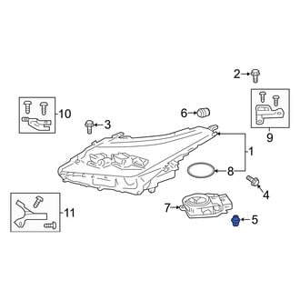 Lexus OE - Headlight Mounting Nut