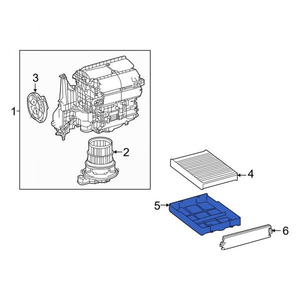 Cabin Air Filter Case