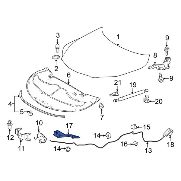 Hood Latch Cover