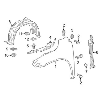 Lexus OE - Fender & Components