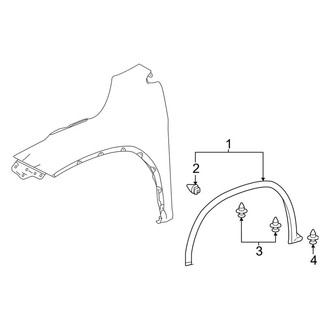 Lexus OE - Fender - Exterior Trim