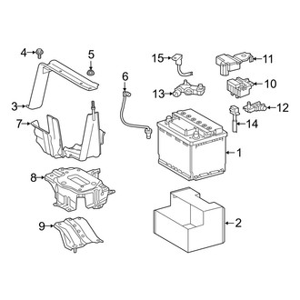 Lexus OE - Electrical - Battery (Conventional)
