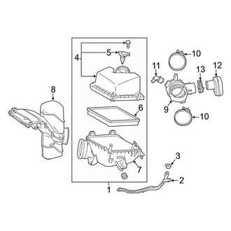 Lexus OE - Engine / Transaxle - Air Intake
