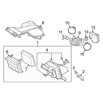 Lexus OE - Engine / Transaxle - Air Intake