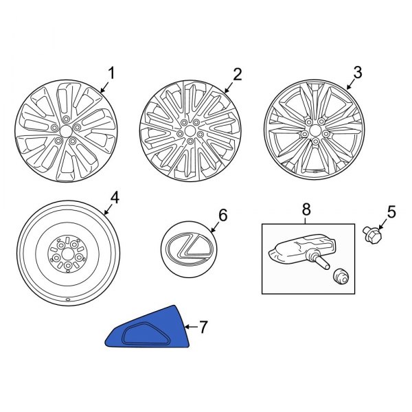 Wheel Cap Emblem