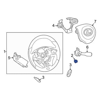 Lexus OE - Steering Wheel Nut