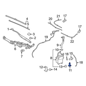 Lexus OE - Windshield Washer Pump