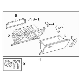 Lexus OE - Instrument Panel - Glove Box