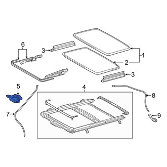 Lexus OE - Sunroof Motor