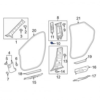 Lexus LX600 OEM Chassis Frames & Body Parts | Tubs, Doors — CARiD.com