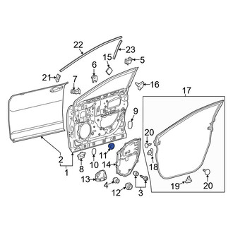 Lexus OE - Rear Door Plug