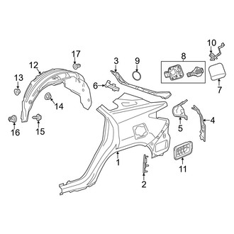 Lexus OE - Quarter Panel & Components