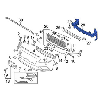 Lincoln OE - Front Bumper Impact Bar