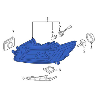 Lincoln OE - Front Left Headlight