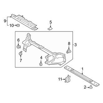 Lincoln OE - Radiator Support