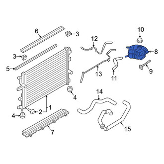 Lincoln OE - Engine Coolant Reservoir