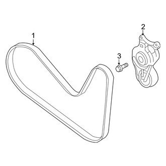 Lincoln OE - Cooling - Belts & Pulleys (3.7L)