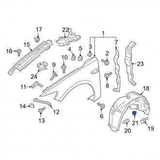 Lincoln Continental Oem Quarter Panels & Parts 