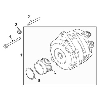 Lincoln OE - Electrical - Alternator (2.7L / 3.0L)