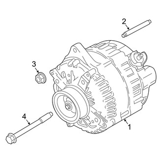 Lincoln OE - Electrical - Alternator (3.7L)