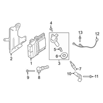 Lincoln OE - Electrical - Ignition System (3.7L)