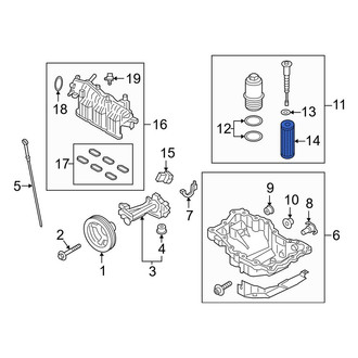 Lincoln OE - Engine Oil Filter Element