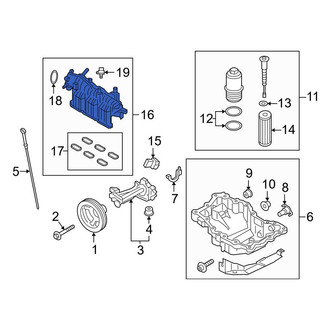 Lincoln OE - Engine Intake Manifold
