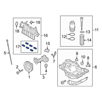 Lincoln OE - Engine Intake Manifold Gasket