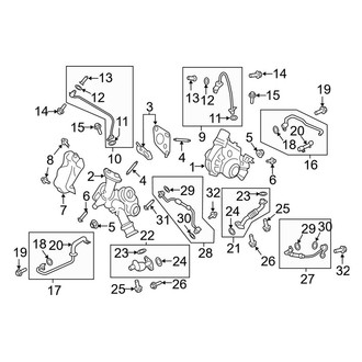 Lincoln OE - Engine / Transaxle - Turbocharger & Components (2.7L)