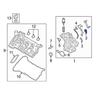 Lincoln OE - Engine Timing Cover Gasket
