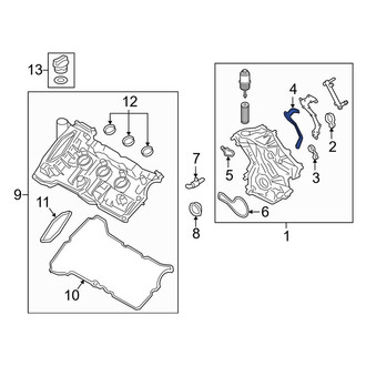 Lincoln OE - Engine Timing Cover Gasket