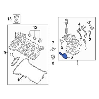 Lincoln OE - Engine Timing Cover Gasket