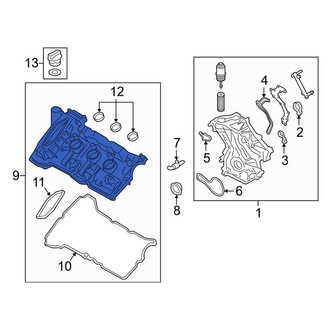 Lincoln OE - Right Engine Valve Cover