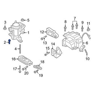 Lincoln OE - Engine Mount Bolt