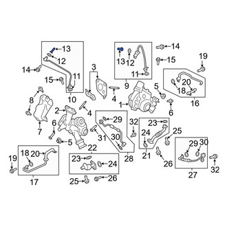 Lincoln OE - Turbocharger Boost Pressure Solenoid Filter